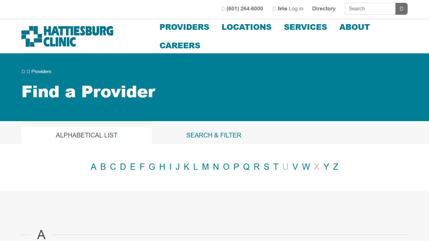 Providers - Hattiesburg Clinic